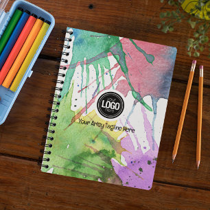 Personalize Business Art Supplies Notebook