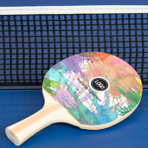 Personalize Business Art Supplies Ping Pong Paddle