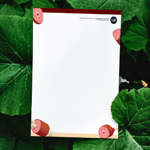 Personalize Business   Butcher Shop Letterhead