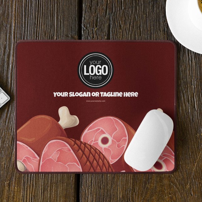 Personalize Business | Butcher Shop Mouse Pad (Creator Uploaded)