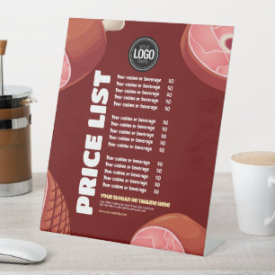 Personalize Business   Butcher Shop Pedestal Sign