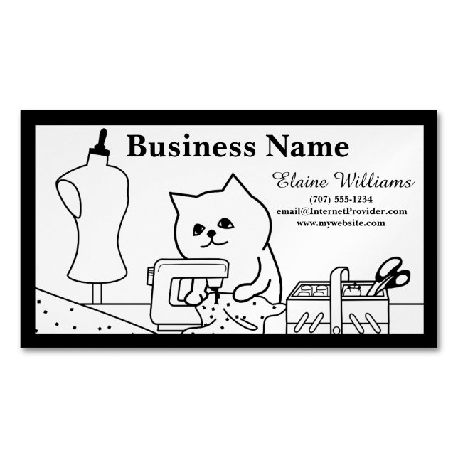 Personalize Business Magnet (Front)