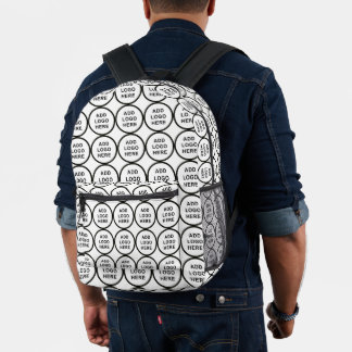 Personalize Business Organization Event Logo Printed Backpack