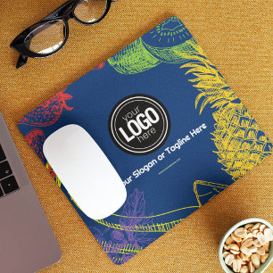 Personalize Business Tropical Fruits Company Mouse Pad