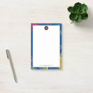 Personalize Business   Tropical Fruits Company Post-it Notes