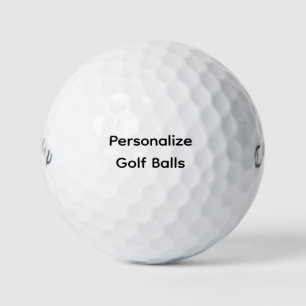 Personalize Callaway Golf Warbird Balls