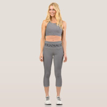 PERSONALIZE  CAPRI LEGGINGS