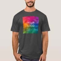 Personalize Charcoal Heather Colour Template Uploa