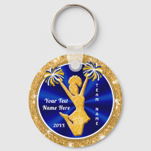 Personalize Cheap Cheer Bag Tags Your COLORS, TEXT Keychain