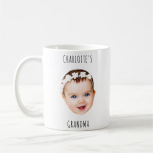 Personalize Child for Dad Mom Christmas Grandchild Coffee Mug