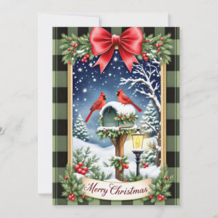 Personalize Christmas Card for Friends and Family