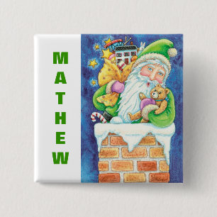 Personalize Christmas Stocking Buttons