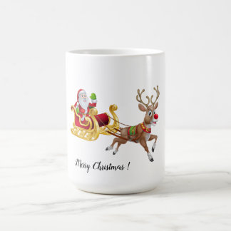 Personalize Christmas  Two-Tone Coffee Mug