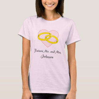 Personalize Clothing Shirt Future Mr. and Mrs