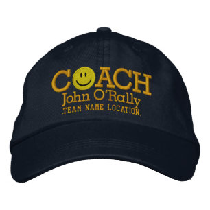 Personalize Coach Cap Your Name Your Game!