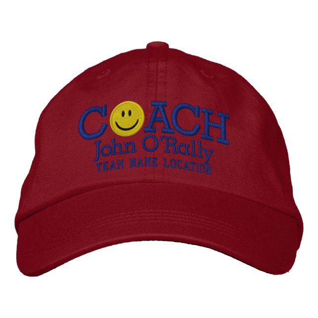 Personalize Coach Cap Your Name Your Game! (Front)