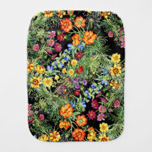 Personalize Colourful Wildflowers Pink Yellow Blue