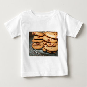 Personalize Cookies Dessert Chocolate Chip Sweets Baby T-Shirt