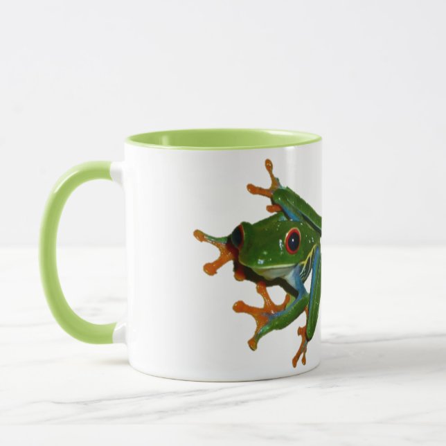 Personalize Costa Rica Red Eyed Frog Mug (Left)