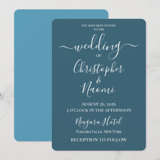PERSONALIZE - Create Your Own Customized Wedding Invitation