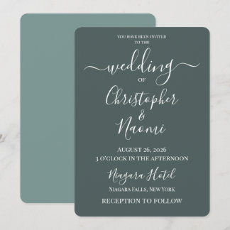PERSONALIZE - Create Your Own Customized Wedding Invitation