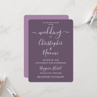 PERSONALIZE - Create Your Own Customized Wedding Invitation