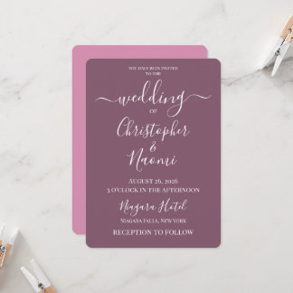 PERSONALIZE - Create Your Own Customized Wedding Invitation