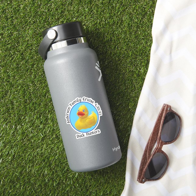 Personalize cruising duck water bottle  (HydroFlask Insitu)