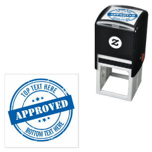 Personalize custom approved stamp