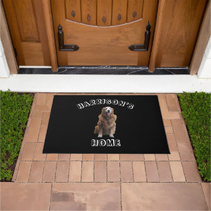 Personalize Custom Dog, Cat Name Photo Pet Doormat
