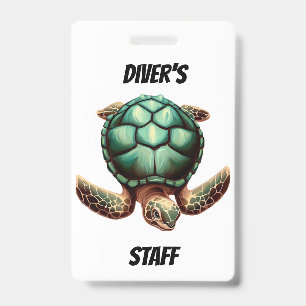 Personalize Customizable Staff Badge