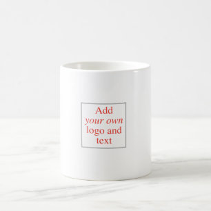 Personalize, Customize, Create Your Own, Template Coffee Mug