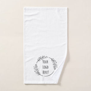 Personalize Customize Product Business Logo School Hand Towel