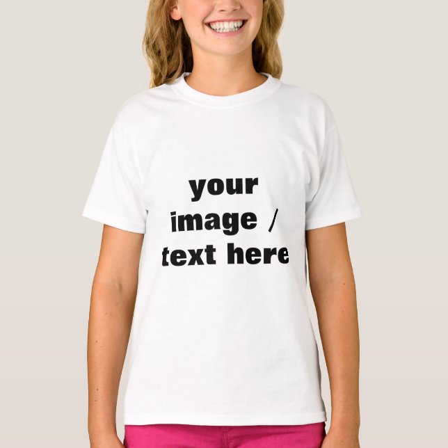 Personalize Customize  T-Shirt (Front)
