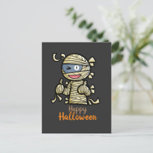 Personalize Cute Happy Mummy Postcard