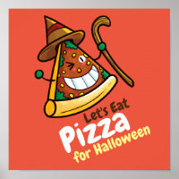 Personalize Cute Let's Eat Pizza