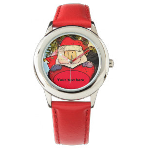 Personalize Cute Santa Watch
