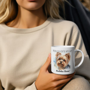 Personalize Cute Yorkshire Terrier Mug