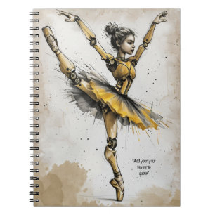 PERSONALIZE: Dancing Girl   Notebook
