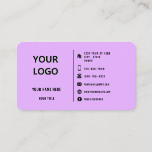 Personalize Design Your Own Business Card Template