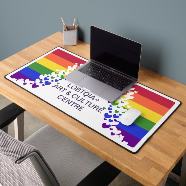 Personalize Desk Mat - LGBTQIA+  (Office 2)