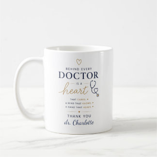 Personalize Doctor appreciation Gift | Thank You Coffee Mug