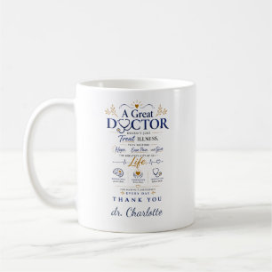 Personalize Doctor Thank You Gifts Coffee Mug