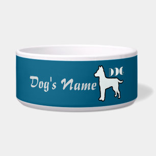 Personalize DOG Logo Ocean Blue Large Dog