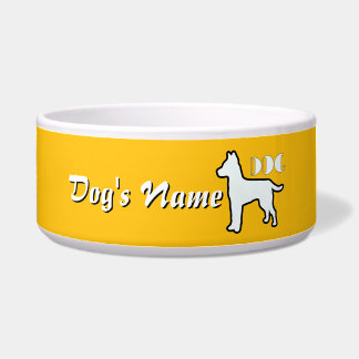 Personalize DOG Logo Sunny Yellow Large Dog 
