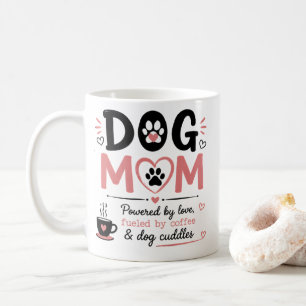 Personalize Dog Mom Cute Pet Lover Gift Coffee Mug
