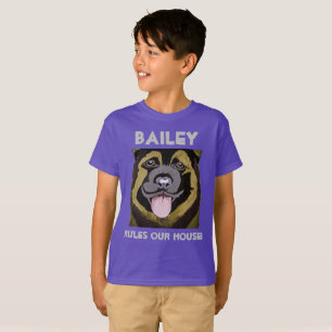 Personalize Dog’s Name and Photo  T-Shirt