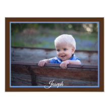 Personalize Enlargement Add Names Kids Photo Print
