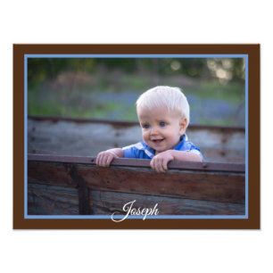 Personalize Enlargement Add Names Kids Photo Print