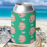 Personalize Face 20th 30th 40th 50th Birthday Crew<br><div class="desc">Personalize Face 20th 30th 40th 50th Birthday Crew Can Cooler</div>